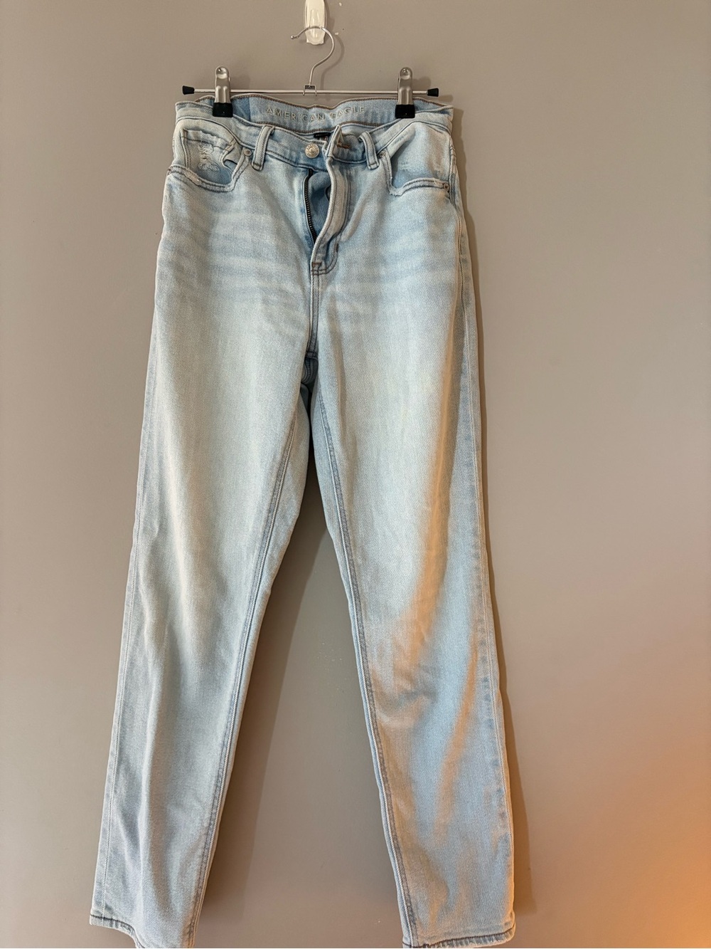 Light Wash Women’s Jeans - Classic High-Rise Mom Jean